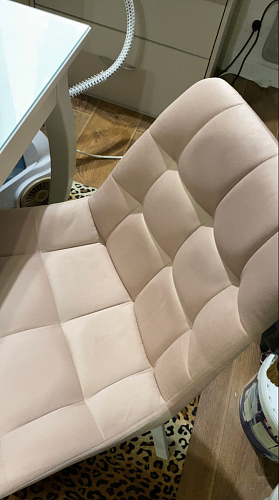 Стул на металлокаркасе Челси бежевый / черный фото покупателя 215