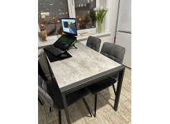 Стол Центавр бетон / графит фото покупателя 17