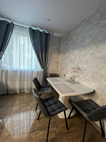 Стул на металлокаркасе Челси К крутящийся бирюзовый / черный фото покупателя 219