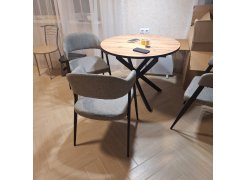 Стул на металлокаркасе Twin gray / black фото покупателя 26