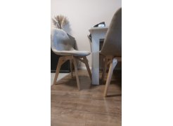 Деревянный стул Eames lite розовый / натуральный бук фото покупателя 1