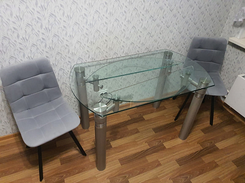 Стул на металлокаркасе Чилли бирюзовый / черный фото покупателя 581