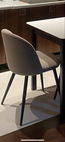 Стул на металлокаркасе Gabi gray / black фото покупателя 354