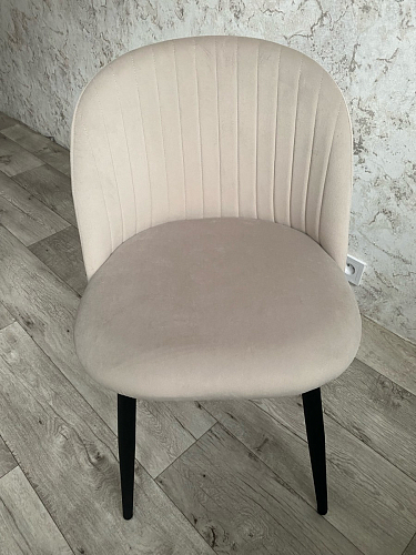 Стул на металлокаркасе Gabi 1 light purple / black фото покупателя 288