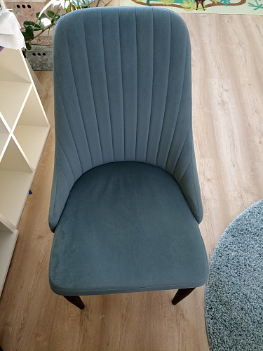 Стул на металлокаркасе Kora gray / black фото покупателя 86