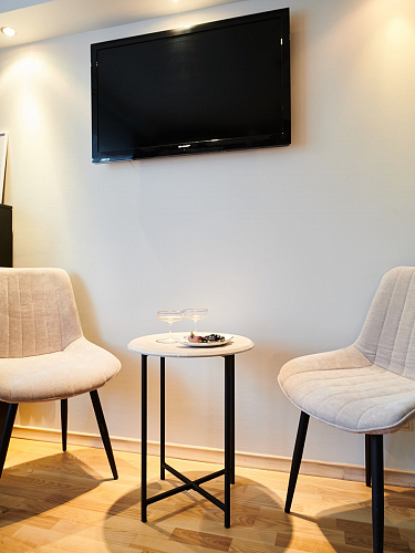 Журнальный столик Грейс мрамор серый / белый фото покупателя 5