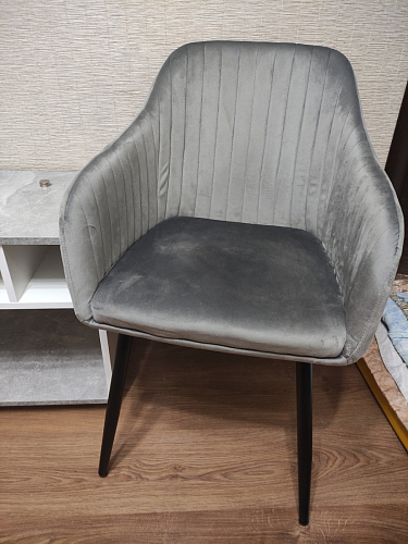 Стул на металлокаркасе Slam синий фото покупателя 131