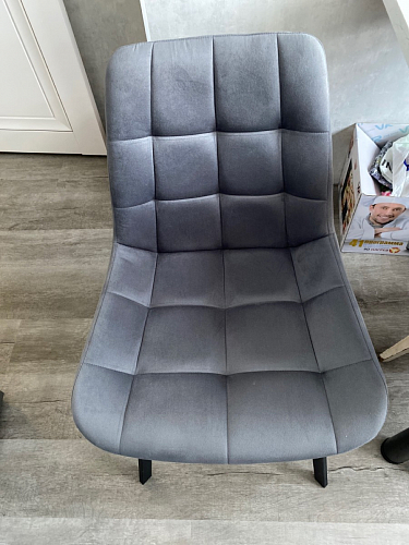 Стул на металлокаркасе Челси бирюзовый / черный фото покупателя 88