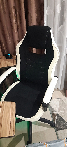 Компьютерное кресло Gamer черное / бежевое фото покупателя 30