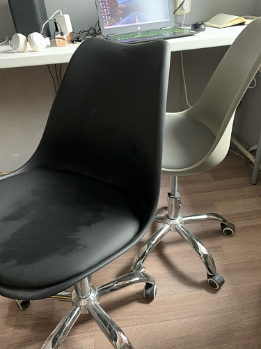 Компьютерное кресло Kolin с подушкой clear / white фото покупателя 17