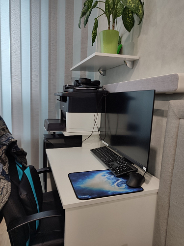 Компьютерный стол Джаз-24 левый венге фото покупателя 174