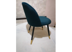 Стул на металлокаркасе Gabi 1 light blue / black фото покупателя 46