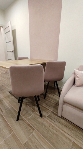 Стул на металлокаркасе Чилли бирюзовый / белый фото покупателя 1475