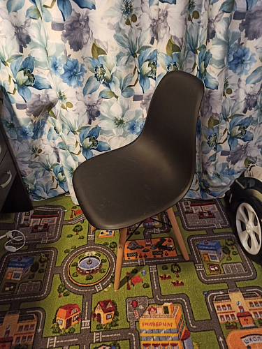 Стул Cindy Eames mod. 001 khaki / natural фото покупателя 65