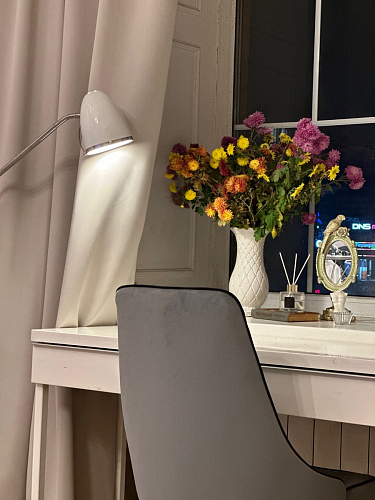 Стул на металлокаркасе Kora beige / black фото покупателя 286