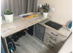 Компьютерный стол с тумбой КСТ-109 тумба слева фото покупателя 33