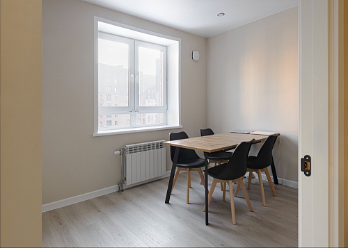 Стол раскладной Колон Лофт 120 32 мм дуб галифакс табако / черный матовый фото покупателя 83