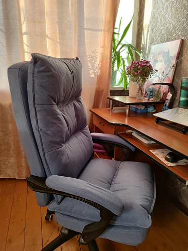 Компьютерное кресло Rapid серое фото покупателя 157