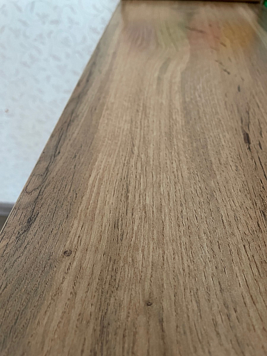 Письменный стол Клер Лофт дуб делано светлый / белый матовый фото покупателя 34