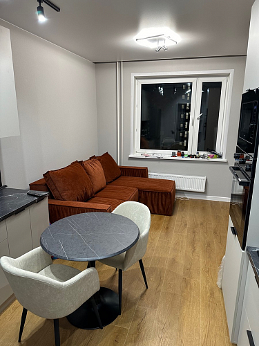 Стол Тулип 90х73 дуб вотан / белый фото покупателя 116