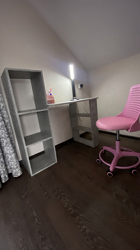 Компьютерное кресло Kiddy/Кидди розовое ткань (сетка) фото покупателя 16