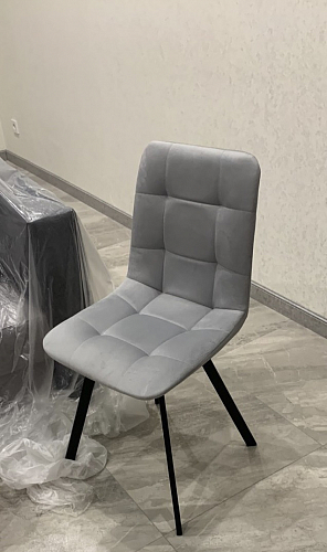 Стул Чилли 2 темно-серый  / черный фото покупателя 855