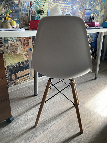 Стул Eames PC-015 белый фото покупателя 485
