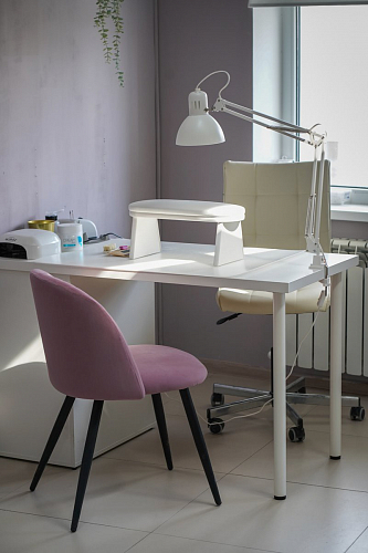 Стул на металлокаркасе Gabi latte / gold / black фото покупателя 16