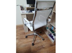 Компьютерное кресло Reus черная сетка / хром фото покупателя 22