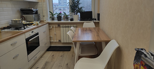 Стол Тринити Лофт 120 25 мм черный матовый / юта фото покупателя 12