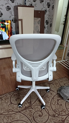 Компьютерное кресло Konfi blue / white фото покупателя 163