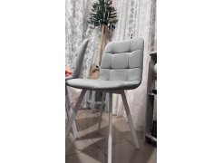 Стул на металлокаркасе Чилли синяя ткань / белый фото покупателя 520