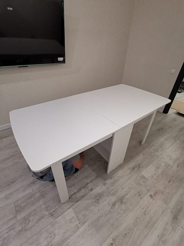 Стол обеденный раздвижной СтК7 венге фото покупателя 106