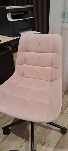 Компьютерное кресло Честер латте / золото фото покупателя 15