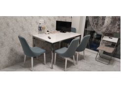 Стул на металлокаркасе Kora white фото покупателя 58