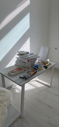 Стол раскладной Лота Лофт 120 25 мм юта / черный матовый фото покупателя 221