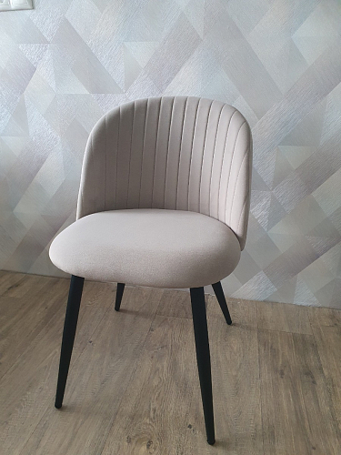 Стул на металлокаркасе Gabi gray / black фото покупателя 417