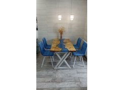 Стул на металлокаркасе Чилли розовый / черный каркас фото покупателя 21