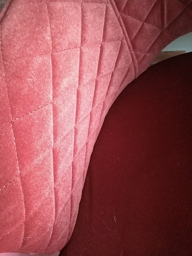 Стул на металлокаркасе Vener wine red фото покупателя 14