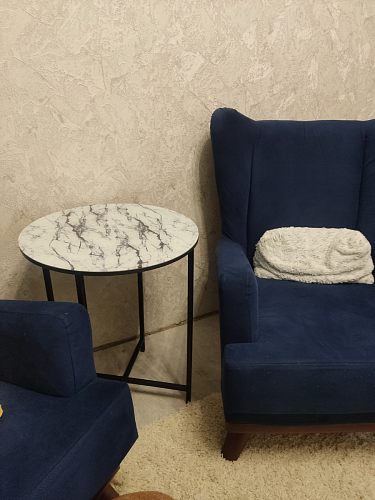 Журнальный столик Волопас серый мрамор фото покупателя 8