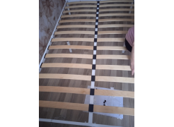 Односпальная кровать Фади 80х200 черная фото покупателя 970