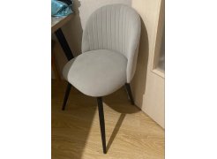 Стул на металлокаркасе Gabi 1 gray / black фото покупателя 819