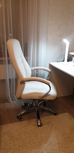 Компьютерное кресло Aragon белое фото покупателя 250