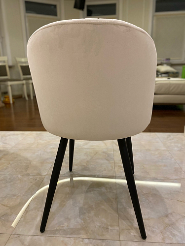 Стул на металлокаркасе Gabi gray / black фото покупателя 705