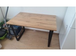 Стол Лота Лофт 140 25 мм юта / белый матовый фото покупателя 142