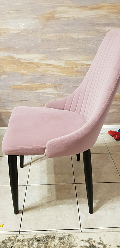 Стул на металлокаркасе Kora light blue / white фото покупателя 166