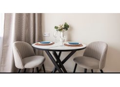 Стул на металлокаркасе Gabi green / black фото покупателя 655