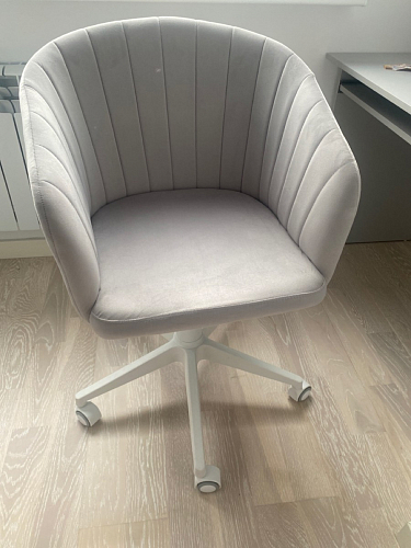 Компьютерное кресло Тибо светло-коричневый / белый фото покупателя 135