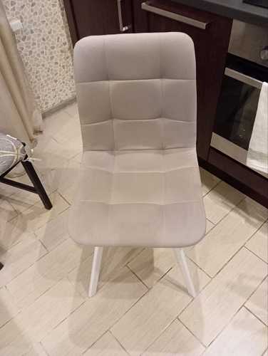 Стул на металлокаркасе Чилли зеленый / белый каркас фото покупателя 295