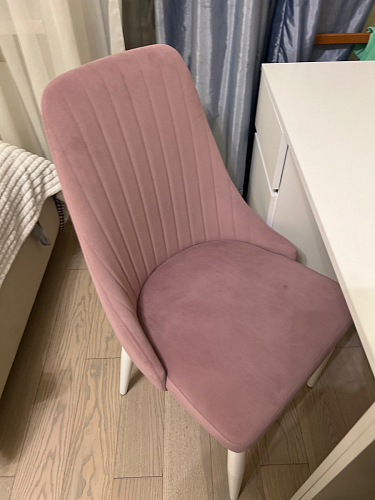 Стул на металлокаркасе Kora dark gray / black фото покупателя 201